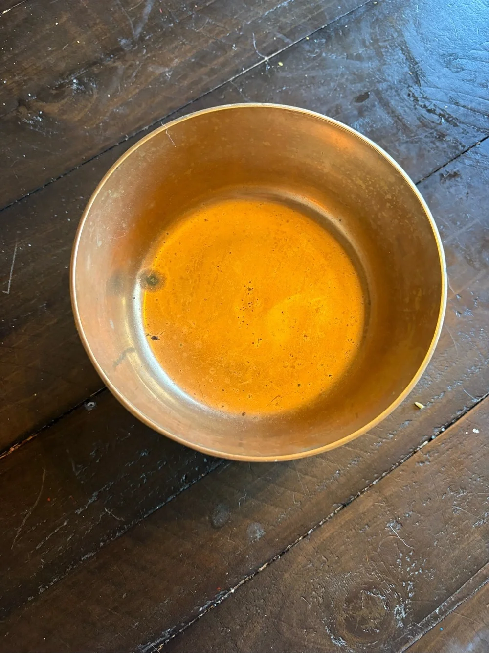 Mid Century Brass Dish